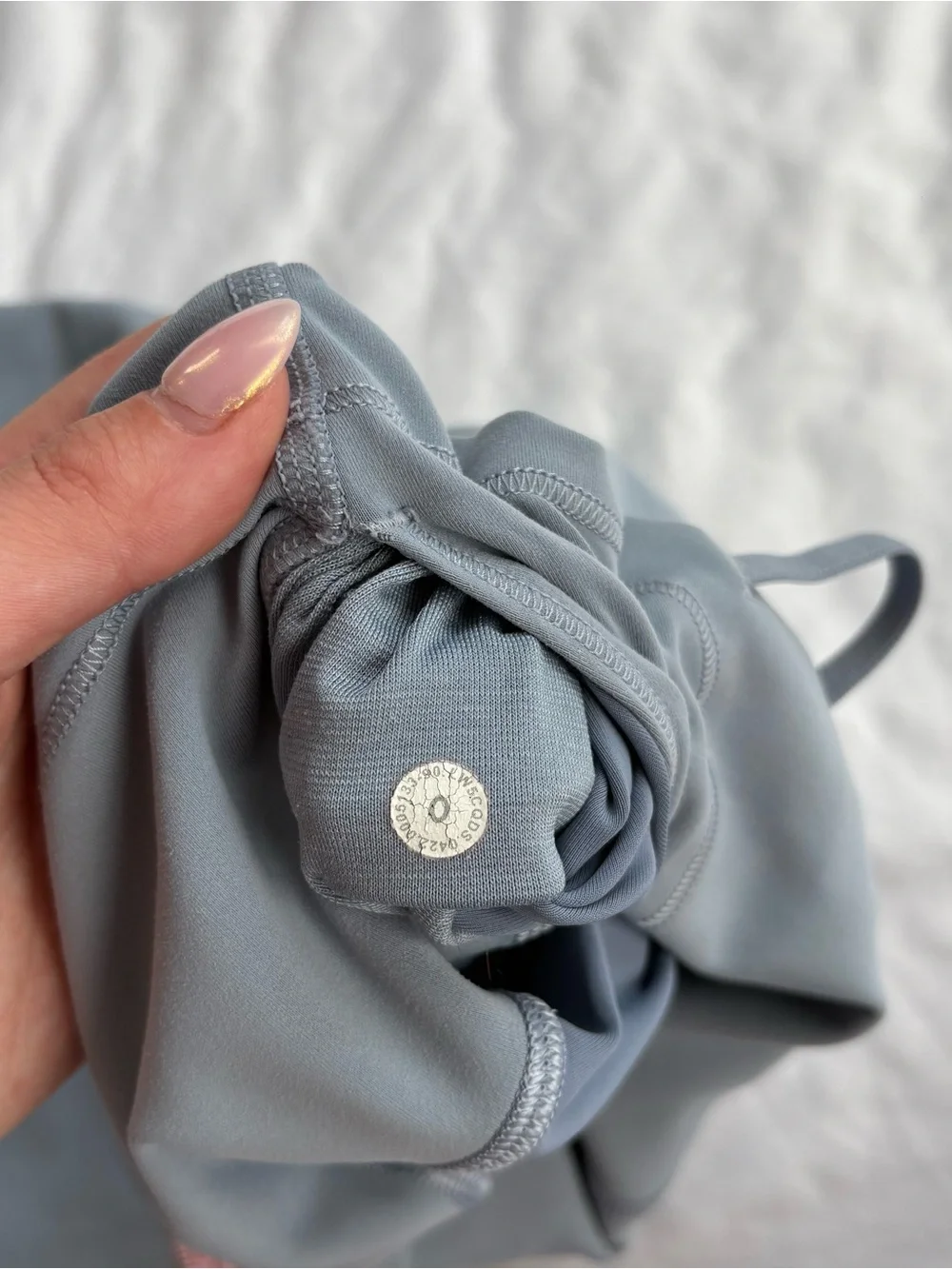 Lululemon Wunder Train Leggings Size 0 Blue Gray High Rise 25”